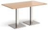 Dams Brescia Rectangular Dining Table 1400mm - Beech