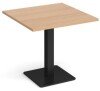 Dams Brescia Square Dining Table 800mm - Beech