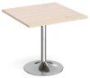 Dams Genoa Square Dining Table With Trumpet Base 800mm