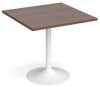 Dams Genoa Square Dining Table With Trumpet Base 800mm