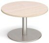 Dams Monza Circular Coffee Table 800mm - Maple