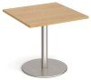 Dams Monza Square Dining Table 800mm - Oak