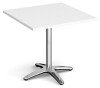 Dams Roma Square Dining Table - White