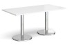 Dams Pisa - Rectangular Dining Table - White