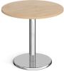 Dams Pisa Circular Dining Table - 800mm - Kendal Oak