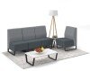 Dams Encore² Modular Large Coffee Table with Black Sled Frame