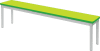Gopak Enviro Dining Bench - (W) 1600 x (D) 330mm - Acid Green
