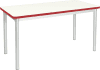 Gopak Enviro Rectangular Dining Table - (W) 1200 x (D) 750mm - White