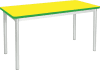 Gopak Enviro Rectangular Dining Table - (W) 1800 x (D) 750mm - Yellow