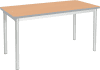 Gopak Enviro Rectangular Dining Table - (W) 1400 x (D) 750mm - Oak