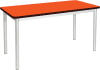 Gopak Enviro Rectangular Dining Table - (W) 1200 x (D) 750mm - Orange