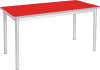Gopak Enviro Rectangular Dining Table - (W) 1200 x (D) 750mm - Poppy Red
