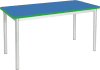 Gopak Enviro Rectangular Dining Table - (W) 1800 x (D) 750mm - Azure