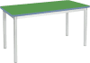 Gopak Enviro Rectangular Dining Table - (W) 1200 x (D) 750mm - Pea Green