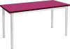 Gopak Enviro Rectangular Dining Table - (W) 1200 x (D) 750mm - Fuchsia