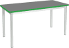 Gopak Enviro Rectangular Dining Table - (W) 1800 x (D) 750mm - Storm