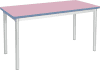 Gopak Enviro Rectangular Dining Table - (W) 1400 x (D) 750mm - Lilac