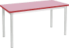 Gopak Enviro Rectangular Dining Table - (W) 1800 x (D) 750mm - Lilac