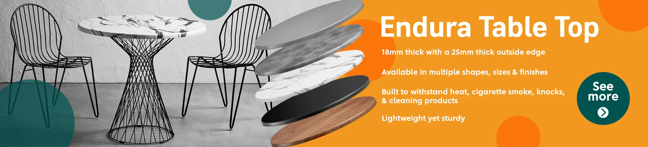 Endura Table Tops