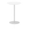 Dynamic Italia Round Table 1145mm High - 600 x 600mm - White