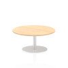 Dynamic Italia Round Table 475mm High - 1000 x 1000mm - Maple