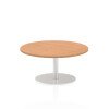 Dynamic Italia Round Table 475mm High - 1000 x 1000mm - Oak