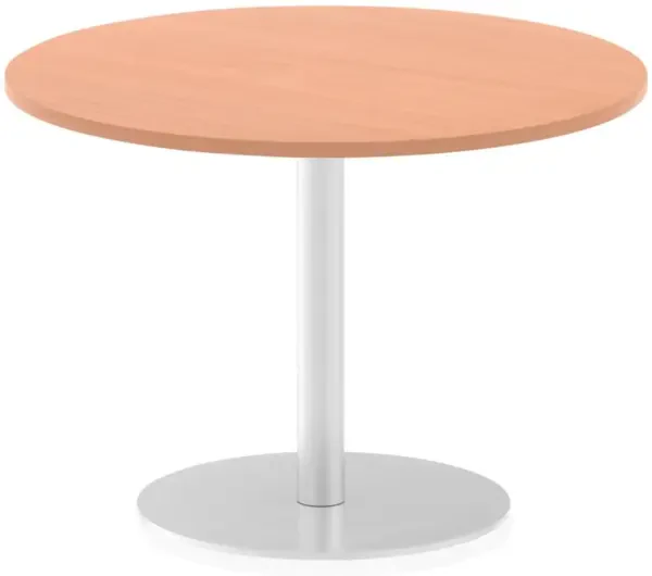 Dynamic Italia Round Table 725mm High - 1000 x 1000mm - Beech