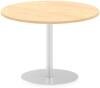 Dynamic Italia Round Table 725mm High - 1000 x 1000mm - Maple