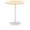 Dynamic Italia Round Table 1145mm High - 1000 x 1000mm - Maple