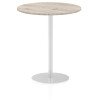 Dynamic Italia Round Table 1145mm High - 1000 x 1000mm - Grey Oak