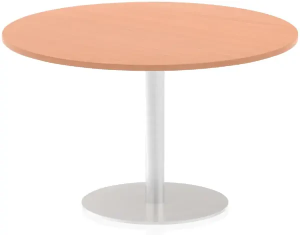 Dynamic Italia Round Table 725mm High - 1200 x 1200mm - Beech