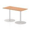 Dynamic Italia Rectangular Table 725mm High - 1200 x 800mm - Oak