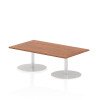 Dynamic Italia Rectangular Table 475mm High - 1400 x 800mm - Walnut