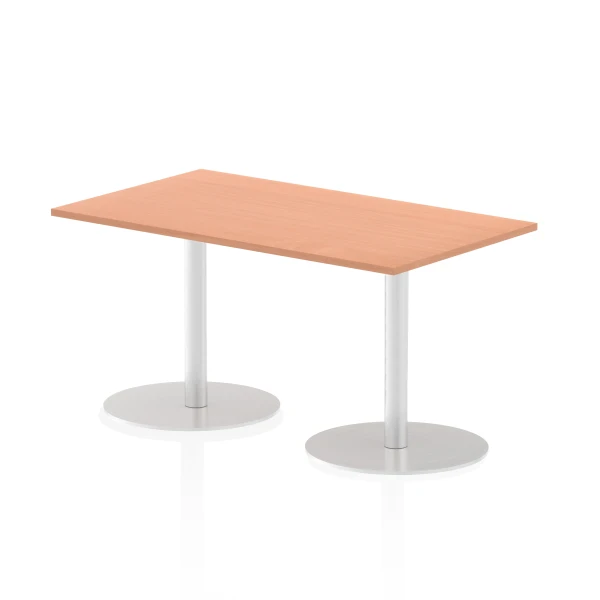 Dynamic Italia Rectangular Table 725mm High - 1400 x 800mm - Beech