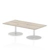 Dynamic Italia Rectangular Table 475mm High - 1600 x 800mm - Grey Oak