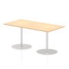 Dynamic Italia Rectangular Table 725mm High - 1600 x 800mm - Maple
