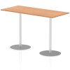 Dynamic Italia Rectangular Table 1145mm High - 1600 x 800mm - Oak