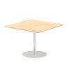 Dynamic Italia Square Table 725mm High - 1000 x 1000mm - Maple