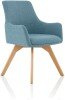 Dynamic Carmen Bespoke Fabric Chair - Quench