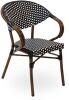 Tabilo Luxe Armchair - Black and White