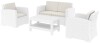 Siesta Monaco Rattan Lounge Set - White