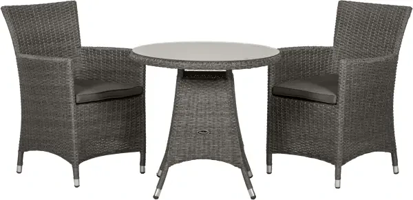 Paris 2 Seater Carver Bistro Set