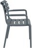 Siesta Paris Armchair - Dark Grey