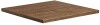 Zap Rustic Square Table Top - 700 x 700mm - Rustic Smoked Oak