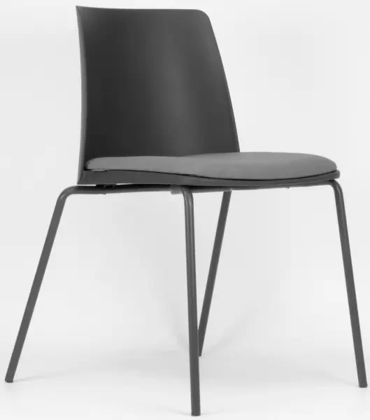 Formetiq Seattle 4-Leg Chair with Upholstered Seat Pad