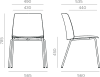 Formetiq Seattle 4-Leg Chair