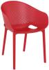 Zap Sky Stacking Armchair - Red