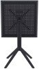 Zap Sky Square Table - Black