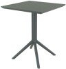 Siesta Sky Square Table - Dark Grey