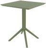 Siesta Sky Square Table - Olive Green